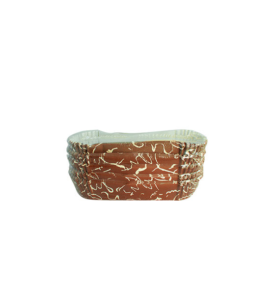 Paper Cup Pet CC Polygonal Brown Batik