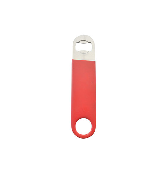 Bottle Opener With Vinyl Red Color