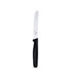 Black Wavy Edge Steak & Tomato Knife 11cm