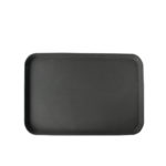 Non Slip Tray Rectangular Black