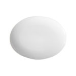 Flat Oval Plate 11"